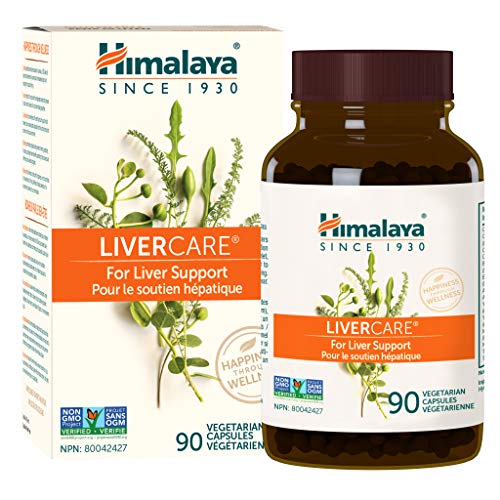 Product Cover Himalaya LiverCare/Liv. 52 for Liver Cleanse and Liver Detox 375 mg, 90 Capsules, 45 Day Supply