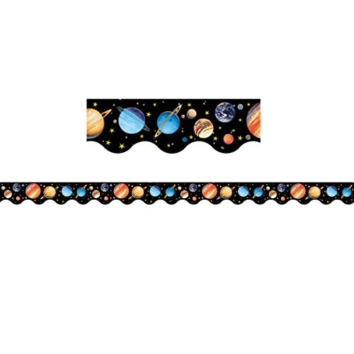 Product Cover Teacher Created Resources Solar System Border Trim, Multi Color (4600)