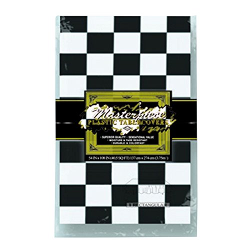 Product Cover Beistle Checkered Tablecover