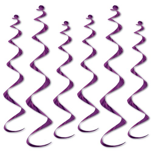 Product Cover Beistle 50065-PL 6-Pack Twirly Whirlys, 4 to 24-Inch and 2 to 36-Inch