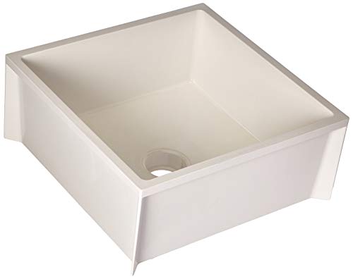 Product Cover Mustee 63M Durastone Material Mop Sink, White