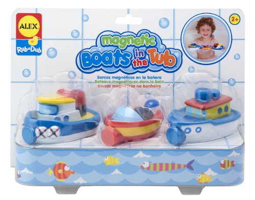 Product Cover Alex Rub a Dub Magnetic Boats in the Tub Kids Bath Activity