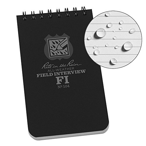 Product Cover Rite In The Rain Weatherproof Field Interview Notebook, 3