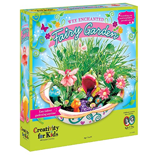 Product Cover Creativity for Kids Enchanted Fairy Garden Craft Kit - Fairy Crafts for Kids