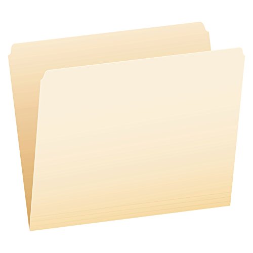 Product Cover Pendaflex 752 File Folders, Straight Cut, Top Tab, Letter, Manila (Box of 100)