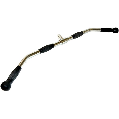 Product Cover CAP Barbell Deluxe LAT Bar Cable Attachment with Rubber Handgrips, 36