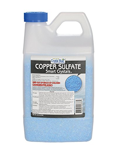 Product Cover Crystal Blue Copper Sulfate Algaecide - Aquatic Grade Granular Pond Algae Control - 5 lbs