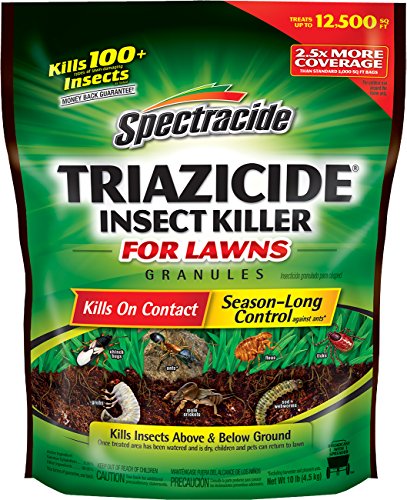 Product Cover Spectracide Triazicide Insect Killer For Lawns Granules, 10-Pound