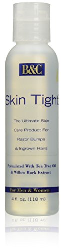 Product Cover B&C 1001 Skin Tight Ointment Regular For Razor Bumps & Ingrown Hair, for Men & Women, 4 Ounce (118ml)