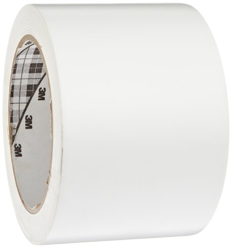 Product Cover 3M General Purpose Vinyl Tape 764, White, 3 in x 36 yd, 5 mil