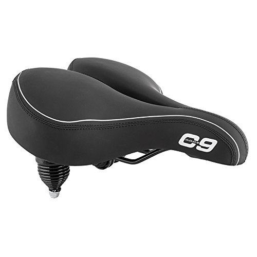 Product Cover Sunlite Cloud-9, Bicycle Suspension Cruiser Saddle, Cruiser Gel Sofa, Black