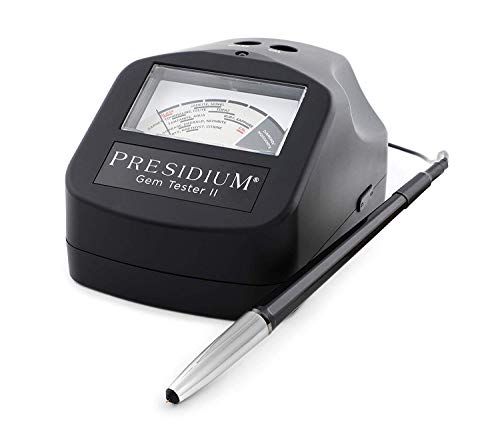 Product Cover Presidium Gem Tester II (PGT II) for Identifying Diamonds/Moissanites and Up To 16 Common Colored Gemstones