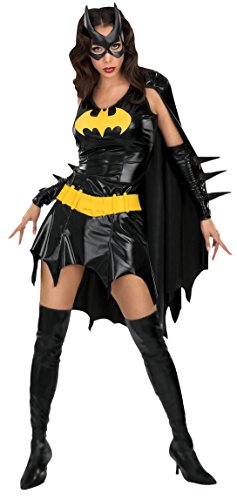 Product Cover Secret Wishes Women's DC Comics Deluxe Batgirl Costume, As Shown, Plus