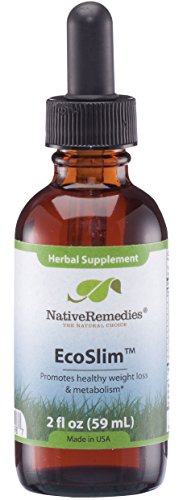 Product Cover Native Remedies EcoSlim - All Natural Herbal Supplement for Healthy Weight and Balanced Metabolism - 59 mL