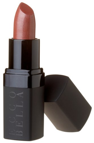 Product Cover Ecco Bella Natural Moisturizing Lipstick | Long Lasting Lip Color - Gluten, Paraben, and Fragrance Free Lipstick - Café au Lait, .13 oz