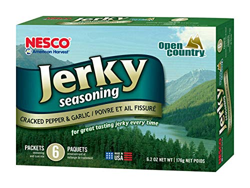 Product Cover Nesco BJG-6, Jerky Spice Works, Cracked Pepper & Garlic Flavor, 3Count