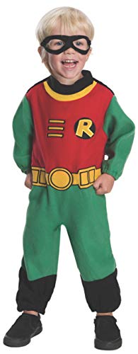 Product Cover Rubie's Baby Boy's Teen Titans Robin Romper Costume, Multi, 12-24 Months