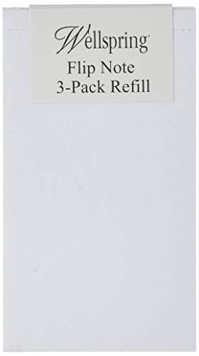 Product Cover Wellspring Flip Note Refill Pad, Blank Paper, 3 per Pack (2204)