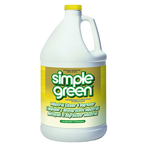 Product Cover Simple Green 73434010 14010 Industrial Cleaner & Degreaser, Concentrated, Lemon, 1 gal Bottle