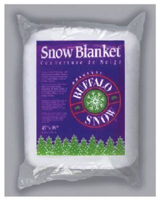 Product Cover BUFFALO BATT & FELT CB1166 Snow Blanket for Christmas Decoration, 45 by 99-Inch