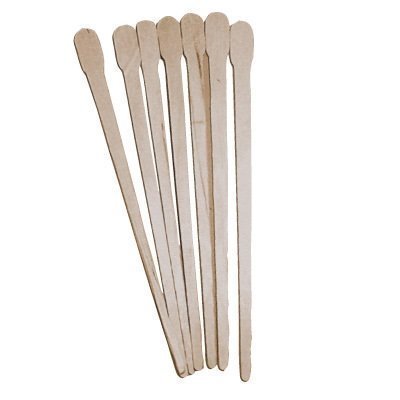 Product Cover Rayson Extra Small Wax Sticks 100 Pieces Wood Waxing Craft Sticks Spatulas Applicators for Hair Removal Eyebrow and Body