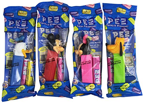 Product Cover PEZ Disney Mickey, 0.58-Ounce Assorted Candy Dispensers (Pack of 12)