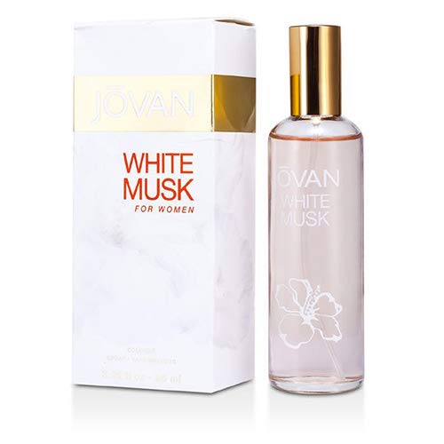 Product Cover Jovan White Musk By Jovan For Women, Cologne Spray, 3.25-Ounce Bottle