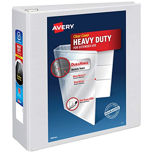 Product Cover Avery Heavy Duty View 3 Ring Binder, 4