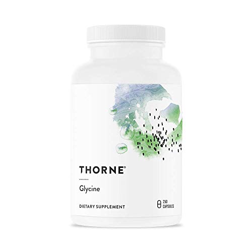 Product Cover Thorne Research - Glycine - Amino Acid Support for Relaxation, Detoxification, and Muscle Function - 250 Capsules