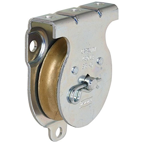 Product Cover National Hardware N233-254 3219BC Wall and Ceiling Mount Single Pulley in Zinc plated