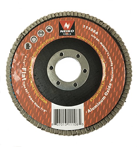 Product Cover Neiko 11108A Aluminum Oxide Flap Disc | 4.5