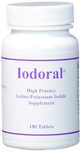 Product Cover OPTIMOX Iodoral IOD 12.5 High Potency Iodine Potassium Iodide Thyroid Support Supplement