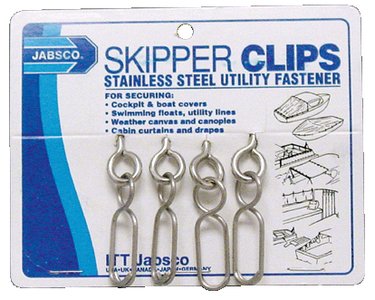 Product Cover Jabsco Skipper Flag Clips, 4per Pack 34560-0000, Skipper Flag Clips, 4per Pack