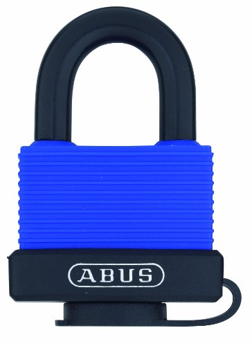 Product Cover ABUS 70/45 All Weather Solid Brass Blue Padlock Keyed Different - Stainessless Steel Shackle