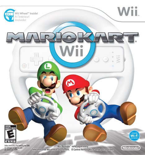 Product Cover Mario Kart Wii with Wii Wheel