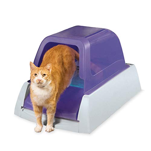 Product Cover PetSafe ScoopFree Ultra Self-Cleaning Cat Litter Box - Automatic with Disposable Tray - Purple Covered