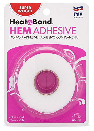 Product Cover HeatnBond Hem Iron-On Adhesive, Super Weight, 3/4 Inch x 8 Yards