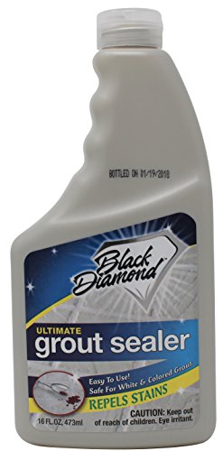 Product Cover Black Diamond Stoneworks Ultimate Grout Sealer Seals Out Stains Use On all Grout Types For Tile, Marble, Floors, Showers, Countertops. Pint
