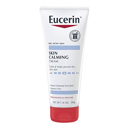 Product Cover Eucerin Skin Calming Cream - Full Body Lotion for Dry, Itchy Skin, Natural Oatmeal Enriched - 14 oz. Tube