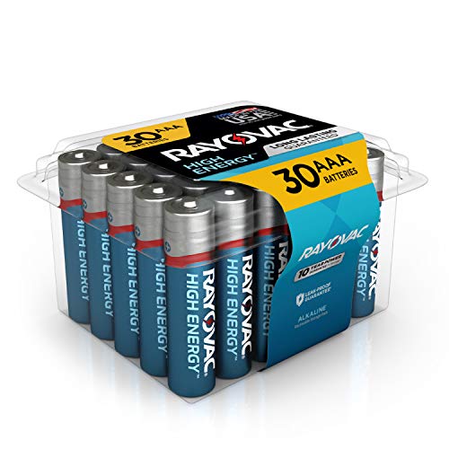 Product Cover Rayovac AAA Batteries, Alkaline Triple A Batteries (30 Battery Count)
