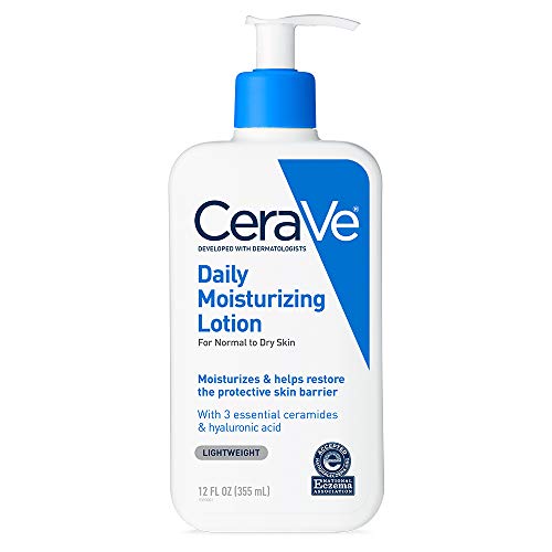 Product Cover CeraVe Daily Moisturizing Lotion | 12 Ounce | Face & Body Lotion for Dry Skin with Hyaluronic Acid | Packaging May Vary