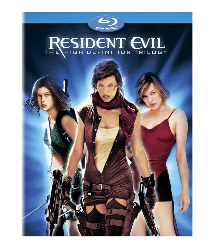 Product Cover Resident Evil: The High-Definition Trilogy (Resident Evil / Resident Evil: Apocalypse / Resident Evil: Extinction) [Blu-ray]