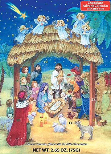 Product Cover Advent Calendar - Nativity Scene (Special Chocolate Series)