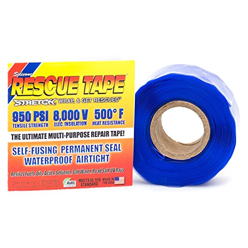 Product Cover Rescue Tape | Self-Fusing Silicone Tape | Emergency Pipe & Plumbing Repair | DIY Repairs | Seal Radiator Hose Leaks | Wrap Electrical Wires | Used by US Military | 1