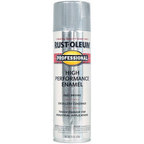 Product Cover Rust-Oleum 7515838 Professional High Performance Enamel Spray Paint, 14 oz, Aluminum