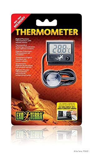 Product Cover Exo Terra Digital Thermometer with Probe, Celsius and Fahrenheit