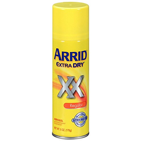 Product Cover Extra Dry Regular Deodorant Spray by Arrid, 6 Ounce