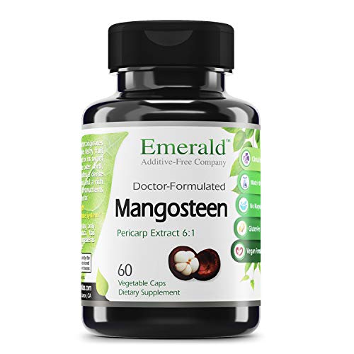 Product Cover Mangosteen - Promotes Blood Sugar Balance, Improves Energy Levels, Supports Healthy Immune System Function - Emerald Labs (Fruitrients) - 60 Vegetable Capsules
