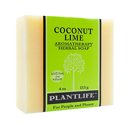 Product Cover Coconut Lime 100% Pure & Natural Aromatherapy Herbal Soap- 4 oz (113g)