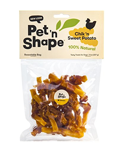Product Cover Pet 'n Shape Chik 'N Sweet Potato - All Natural Dog Treats, Chicken, 8 oz